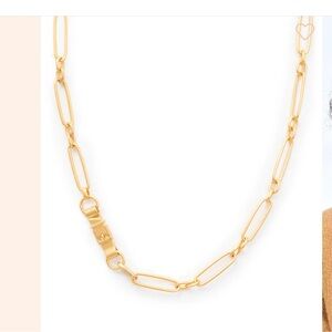 Clare v convertible chain charm necklace